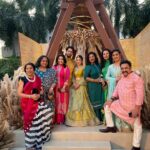 Suhasini Maniratnam Instagram – Glorious wedding gorgeous buddies.