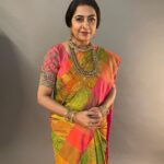 Suhasini Maniratnam Instagram - Dressed up for camera.