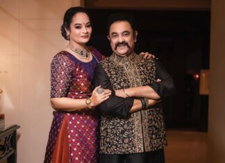 Suja Varunee Instagram - 😍 My Guardian… My Father in law … My Godfather ❤️❤️❤️❤️ The respect I have for this man is infinite ♥️❤️ I’m truly blessed ❤️ THANK YOU RAJAPPA ❤️❤️❤️ My costume and Rajappa costume designed by @vivekarunakaran ❤️❤️❤️ My MUA @artistrybyolivia My accessories @mspinkpantherjewel My hairstylist @srimathi_hairstylist Photography @weddingssk #blessed #blessedlife #wedding #weddinginspiration #weddinggoals The Leela Palace Chennai