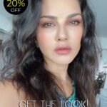 Sunny Leone Instagram - FLAT 20% OFF! *Limited Period Offer Choose from Sunny's Everyday Essentials and Get Her StarStruck Look. Visit the link in bio. Use Coupon Code: APRIL20 to avail the deal.