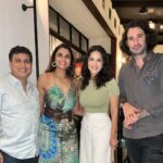 Sunny Leone Instagram – @dirrty99 and I started lock down with these two beautiful people and tonight we celebrated throwing the mask away dinner! Love you both! @parag221100
@drushmamehta