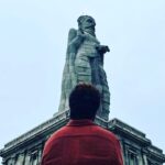 Suriya Instagram - First time!! #thiruvalluvar #tamilmonuments #kanyakumari_india