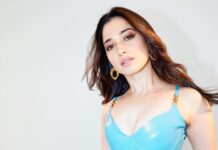 Tamannaah Instagram - Miss B and her bodycon 🦋 #MissB