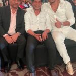 Thakur Anoop Singh Instagram - From legendary Actor Jeetendra ji giving blessings to sharing a laughter with the kings of comedy @iam_johnylever and @rajpalofficial , my recent appearance on the occasion of @timeofficial___ Launch event, became a very memorable experience for me to meet all the stars whom I’ve grown up watching on the big screen! Here’s a reel of the occasion thanks to @sagarjustcelebrity for capturing moments at the right time! Sahara Star