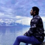 Thakur Anoop Singh Instagram - Where the sky meets the sea is the only place I ever wanna be! #eveningvibes #thakuranoopsingh #rivera #switzerlandpictures #tourism Montreux, Switzerland