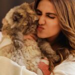 Vaani Kapoor Instagram – It was love at first sight 😻 
love for a lifetime! #petday  #catsagram #purrfect relationship ❤️