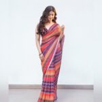 Vaibhavi Shandilya Instagram - Six yards of sheer elegance . . . Styling & design by @asrc_designhouse 📸 @yks_photoworks #saree #love #elegance The Lalit Ashok Bangalore