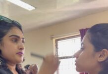 Vanitha Vijayakumar Instagram - Coming up with professional personalised make up artistry and hair styling services for your events , let it be a wedding,engagement,bridal shower or any casual party.we at #vanithavijaykumarstudios are here to cater to your every need. We also offer customised packages for aspiring actors and models which includes counselling guidance , portfolio making ,PR and casting. Stay tuned for the launch of our new brand