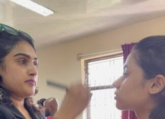 Vanitha Vijayakumar Instagram - Coming up with professional personalised make up artistry and hair styling services for your events , let it be a wedding,engagement,bridal shower or any casual party.we at #vanithavijaykumarstudios are here to cater to your every need. We also offer customised packages for aspiring actors and models which includes counselling guidance , portfolio making ,PR and casting. Stay tuned for the launch of our new brand