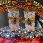 Vanitha Vijayakumar Instagram - Honey bee lace earrings Price - 899 Dm for orders / WhatsApp 📞+91 9444501747 📩for enquiries #vanithavijaykumarstyling #vanithavijaykumar #earrings #accessories #onlineorders #summer #summervibes #colours #fashion #fashionlovers #easter #jewelleries #jewellery #india #now #trending #trend #vanithavijaykumarstyling #laceearrings #honeybees #honeybeeearrings #valentineearrings Khader Nawaz Khan Road