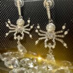 Vanitha Vijayakumar Instagram - Spider with pearl earrings Price - 999 Khader Nawaz Khan Road