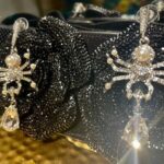Vanitha Vijayakumar Instagram - Spider with pearl earrings Price - 999 Khader Nawaz Khan Road