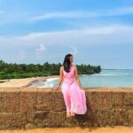 Vidhya Instagram - 🌸🕊 #taveldiaries 📸 @imichael.1 👗 @_gina_couture Kanyakumari, India