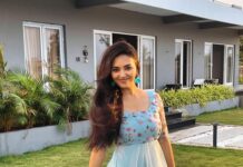 Vidhya Instagram - Location pics🦋 👗 @_gina_couture