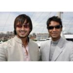 Vivek Oberoi Instagram - Happy birthday to my dear “Malik bhai” @ajaydevgn! You have been my big bro right from my debut in #Company 20 years ago this April. May this year take off for you with #Runway34 and many more. Wishing you good health and happiness always! Like in the pictures ….even in life, you will find me always by your side brother! Much love, your #Chandu #april #potd