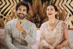 Aadhi Pinisetty Instagram - Positivity, laughter and sparkles ✨

Our mehendi brought in not just colour and light but sparkling souls and smiles.
An occasion of music, dance, games & sparkling colours is all that we dreamt off. 
This evening was all that & more ♥️✨

Outfit : @abhinavmishra_
Jewellery : @vajrjewels 
Styled by : @neeraja.kona 
Make up & Hair : @page3salonalwarpet @dianastylish_muh 
Wedding Managers & Co Planners : @spizeweddingsandevents
Wedding Decor Designers & Co-planners : @thea3project
Photography : @theweddingstory_official