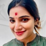 Aathmika Instagram – Mangalagaramana selfie pic today 🤪 Temple