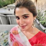 Aathmika Instagram – “ Smile “  because you never know who is falling for it 🤭😋✨