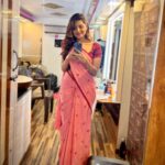 Aathmika Instagram – Say eee for a saree 😬