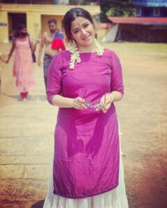 Abhirami Suresh Instagram - Thevarde mannil ♥️🥰