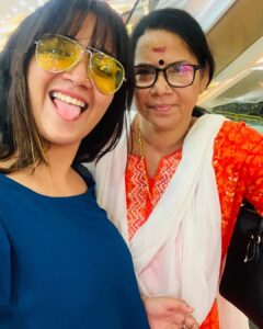 Abhirami Suresh Instagram - To our Maa.. Our Goddess... Our everything... ♥️🙏🏻 Happy Mother’s Day ♥️🥰 
.
.
.
#mothersday #happymothersday #amma