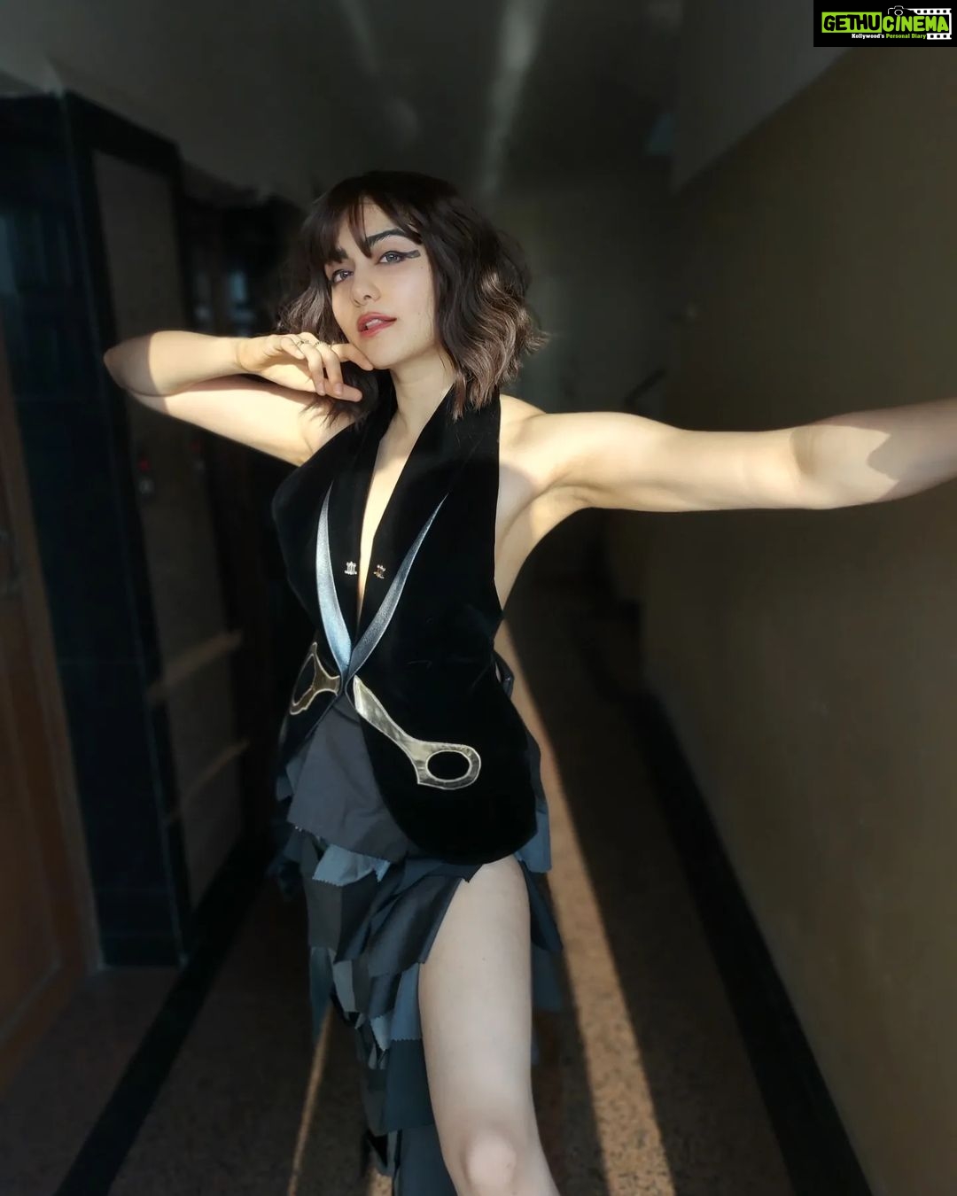 Adah Sharma Instagram - are you CUT OUT for it? ๐ค๐ @gqindia Adah Scissor Heart for GQ , , , Wearing Styled by @juhi.ali Wearing @_umangmehta @charleskeithofficial ๐ช @jagats38 Hmu #StarKidRadhaSharma @adah_ki_radha For @gqindia . . #100YearsOfAdahSharma #adahsharma , , , #ClearlyOnly23percentOfYouSwipeOnMyPosts #MeReadyToCutOutNegativityFromMyLifeheheNextTimeRealKainchi #CutThe๐ฉ