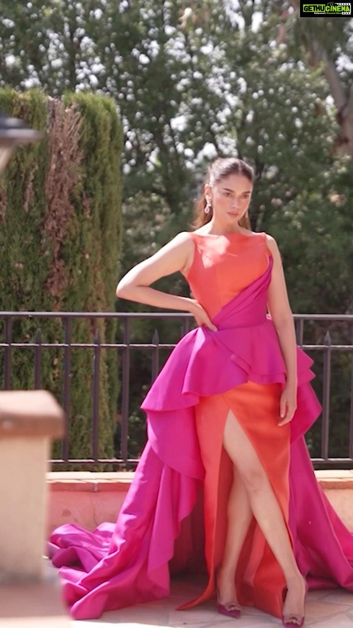 Aditi Rao Hydari Instagram - ♥️ Directed by @santu.misra Styling @sanamratansi HMU @eltonjfernandez Managed by @ssubberman Agency @fetch_india @pankhurifetch Shot by @ishanzaka #cannes2022 #ARHxCANNES @vivo_india #mylifeisamovie #vivoatcannes