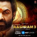 Aditi Sudhir Pohankar Instagram - SEASON 3 TRAILER IS HERE! Baba Nirala - Swarupi ya Behrupi? Kya khulenge raaz ya hoga Baba ka raaj? Ek Badnaam… Aashram Season 3 releases 3rd June on @mxplayer. #Aashram3 #aashram