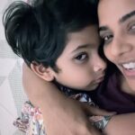 Aishwarya Rajesh Instagram – Such a cute trend wit my cutie pie 🥰 went wrong 😂😂