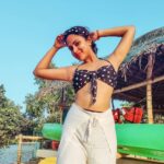 Amala Paul Instagram - Had a date with my long-time friend. I'm talking about my kayak! 🤪 #kayak #backwaters #waterbaby #rowrowrowyourkayak