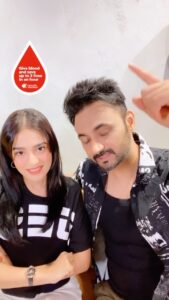 Amrita Rao Instagram - SuperHero banne ka Chance hai… Chorna Nahi 🤗❤️ @vcare.cancer @tatamemorial #donateblood #savelives