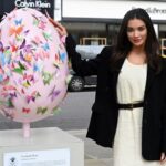 Amy Jackson Instagram - The wonderful @elephantfamily have done it again - giant painted eggs have landed on the streets of Chelsea! In celebration of the Queen's Platinum Jubilee, @elephantfamily have worked with seven talented artists to produce seven beautiful, hand-painted eggs which will be on display in Sloane Square, Duke of York Square and Pavilion Road until 12th June. The eggs will go to auction next year with all proceeds funding the charity's vital conservation work in South Asia and beyond. Do go and check them out - WE LOVE YOU LIZZY!! #EggsofanEra #ElephantFamily #Conservation Chelsea, London