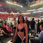 Amy Jackson Instagram – Ready to rumble 💥 Las Vegas, Nevada