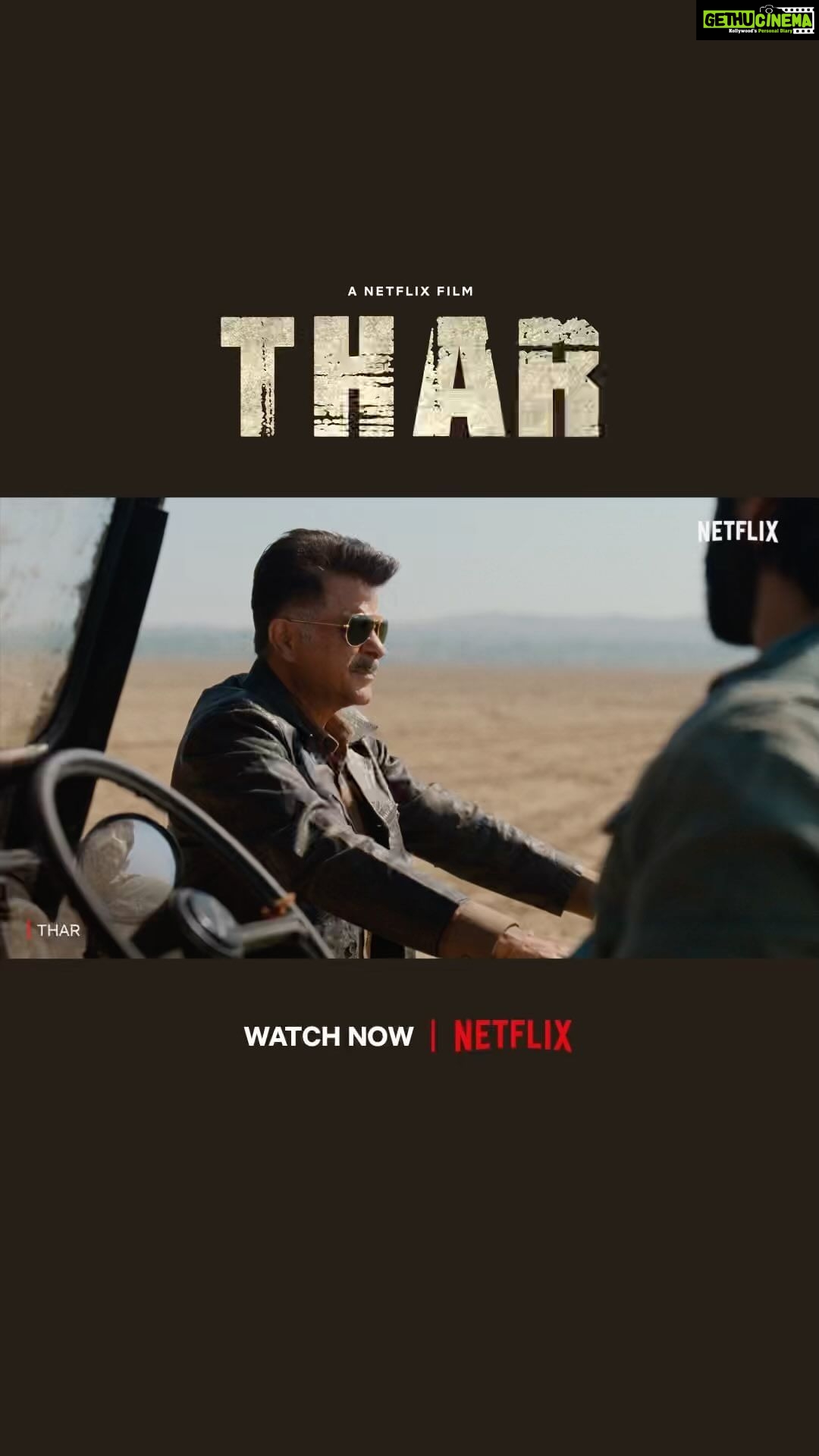 Anil Kapoor Instagram - Yahan aane wale yaatri apni raksha khud karein, aage khatra hai! Welcome to #Thar! Now streaming only on Netflix. #TharOnNetflix @harshvarrdhankapoor @fatimasanashaikh @satishkaushik2178 @jitendrajoshi27 @muktimohan @akfcnetwork @rajsingh_chaudhary @ajayjayanthi @netflix_in