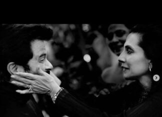 Anil Kapoor Instagram - Happy Anniversary to my everything @kapoor.sunita! I wish everyone gets to live a love like ours! I’m so lucky to being growing young with you every year ☺️ Thank you for giving me three incredibly loving, fiercely independent and definitely crazy kids! You are my heart & home...It's hard to be away from you today for the first time in 48 years and I'm counting the days, minutes and seconds until we reunite in your favorite place 😍 I miss you and I love you! ♥️