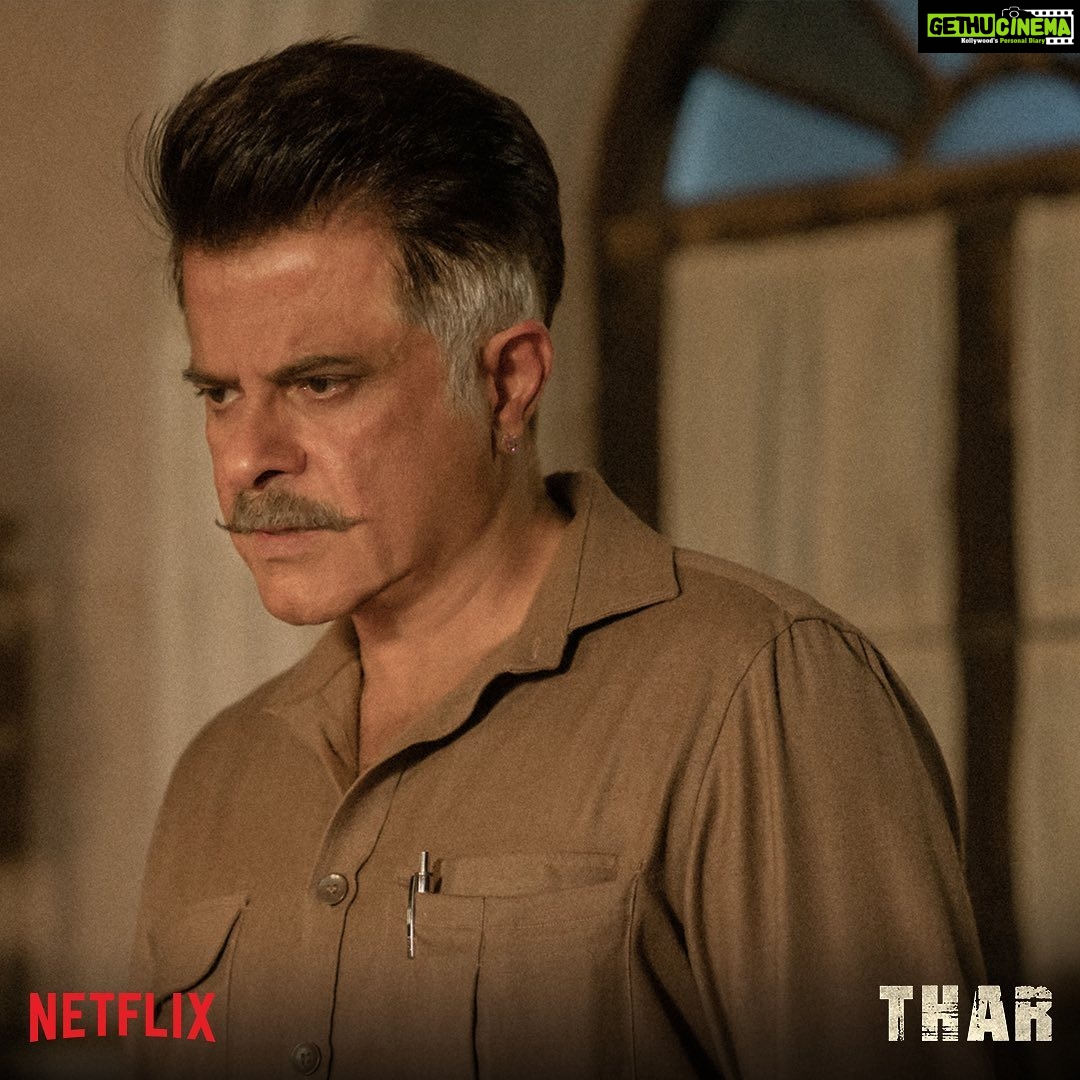 Anil Kapoor Instagram - Kya Surekha Singh apne career ki sabse badi aur uljhi hui case solve kar payenge? #Thar coming this Friday, only on Netflix. @harshvarrdhankapoor @fatimasanashaikh @satishkaushik2178 @jitendrajoshi27 @muktimohan @akfcnetwork @rajsingh_chaudhary @ajayjayanthi @netflix_in #TharOnNetflix