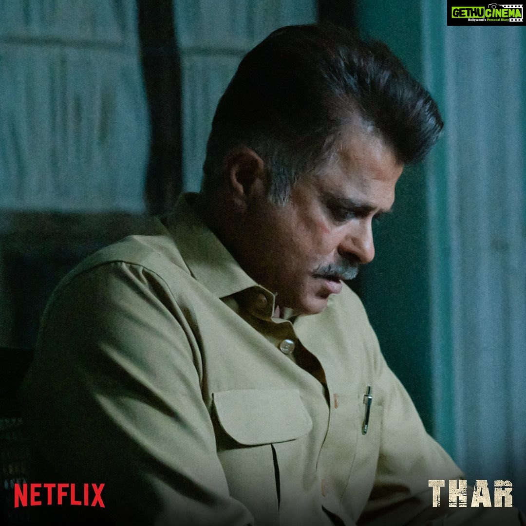 Anil Kapoor Instagram - Kya Surekha Singh apne career ki sabse badi aur uljhi hui case solve kar payenge? #Thar coming this Friday, only on Netflix. @harshvarrdhankapoor @fatimasanashaikh @satishkaushik2178 @jitendrajoshi27 @muktimohan @akfcnetwork @rajsingh_chaudhary @ajayjayanthi @netflix_in #TharOnNetflix