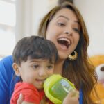 Anita Hassanandani Instagram - The most fulfilling thing about being a mother is seeing your child smile every day. His comfort and safety means everything to me. That’s why I use Luvlap products that ensure the same; like the galaxy stroller and sports convertible car seat as they have 5 point safety harness. His high chair is his favourite seat in the house which has a 7 level height adjustment. And finally, the regal baby food processor because it’s BPA free. To all you beautiful moms out there, I hope this video helps you to choose the best for your child. Happy Mother’s Day! ✨