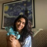 Anjali Patil Instagram - Bear Baby knows the secret. Life is boring without a cuddle!