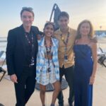 Anjali Patil Instagram - “Danny Goes Aum” Team will be launching films poster @festivaldecannes @sandeepthemohan @andrew.sloman @avi_kavii Cannes Film Festival 2022