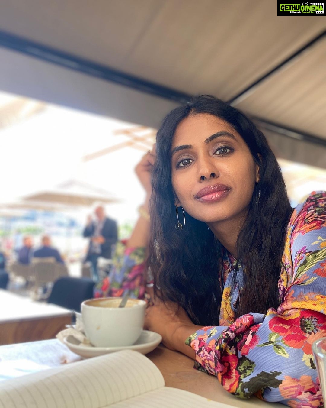 Anjali Patil Instagram - Most of you know this already but to remind again, Cannes is all about money, brands, expensive celebrity lifestyle, film business but what moves all this at the centre is a great story. This trip reminded me my Pune University days when I would watch 4 films a day on a tea and Vadapav. Here it was coffee and chocolate croissant! Walking in old lanes, observing life, people getting ready in lobbies and luxury hotel bathrooms. What I learnt again is that, a country needs to give Incredible respect for the life of its people, their individuality, the storytellers and artists of the society. Otherwise it’s all just a sham! (P.S. Please work harder, all of us that Indian cinema will not be only about singing and dancing)
