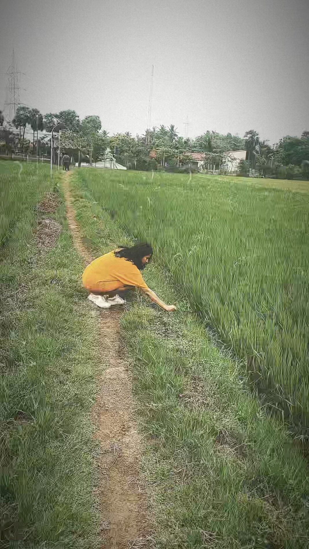 Anjana Rangan Instagram - Unaku Enna pa @anjana_rangan 🙊