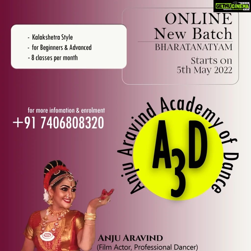 Anju Aravind Instagram - Starting new batch from this month