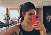 Anju Kurian Instagram - Does running late count as cardio🙈🫢🤫? #workoutmotivation #selfietime #gymwear #postworkout #noexcuses #nopainnogain #gymtime #mirrorselfie #wednesday #moodoftheday #pictureperfect #fitnessgoals #2022goals #instalove