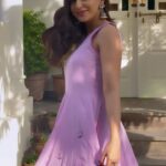 Ankitta Sharma Instagram - 💜 jhoom jhoom chale.. #reelitfeelit #ankitasharma #saadireelsaadifeel