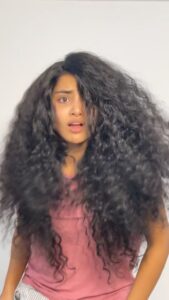 Anupama Parameswaran Instagram - Good hair day v/s bad hair day 😂

Honestly speaking there  is nothing like “a bad hair day “ darling.😄 

When ppl tell me 
“wow! Your hair is beautiful”,
“damn, is that your original hair”, 
“I love your hair“,
“ahhh! I wish I had curly hair like yours “, with a sigh 😌 I get reminded about this teenage girl who felt very insecure and got severely bullied for frizzy curly hair …  Every morning she would go to her mom, asking her to do the tightest braid ever coz she was always scared of her classmates stuffing paper balls , pen tops, candy wraps , chalk pieces and sometimes even dry grass .🙂
She would never leave her hair open just to avoid names like haystack, honeycomb,jungle and so many more 🙂

She hated her hair coz she thought straight hair was pretty. No,actually the society made her believe that straight,silky hair was “perfect “. They constantly gave her tips and suggestions how to get it straight 😊

Then, one day she was called for an audition,an audition for a movie. Her level of anxiety was 100 not because she was unconfident in her talent ,but because of her “ imperfect “ hair 🙃🙂…

Cut to 7 years later , now she is known for hair “long,beautiful, luscious,curly hair” (atleast that’s what they call it )😊.

The story of “that girl in Premam with the curly hair”😊😊😊

Looking back I wish I met more ppl who appreciated me for “what I am “. It just took one @alphonseputharen to change my life … And my perspective about something that was a part of me , something I hated the most in my life … the first time I ever thought my hair was beautiful was when I saw myself in Premam ♥️ can’t thank you enough alphonsetta 😊♥️

This is not just about hair , this is about how society and beauty standards can affect a person’s self confidence… As it is said “Beauty is in the eye of the beholder”, it’s just the perspective.

Self love and self acceptance are two things i strongly believe in. So you do you …Trust me that’s the key to success ♥️♾ 
Love you all