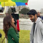 Anya Singh Instagram – Thank you for the laughs & conversations Kkkaran! 🤗
 For constantly entertaining everyone while being the kindest being that you are & for always being such a sport.
GRATEFUL for all the hate my fringe has got😂
#zaroorsezyadahotnahihai (had to😂) 

#neverkissyourbestfriend2
