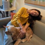 Anya Singh Instagram – Fav nap partner💛