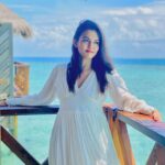 Aparna Das Instagram - I left my heart in the “MALDIVES” 🌊 . Dress @gaia.net.in Styling @style_withandriya @andriya_nunez Travel partner @budgetholidayz . . #maldives #travel #maldivesislands #visitmaldives #beach #maldivesresorts #travelphotography #nature #travelgram #ocean #maldiveslovers #paradise #sea #vacation #sunset #love #maldivesisland #beautifulmaldives #photography #holiday #maldivestrip #indianocean #island #travelblogger #maldivesbeach #islandlife #instagood #ig #maldivesparadise #beachlife