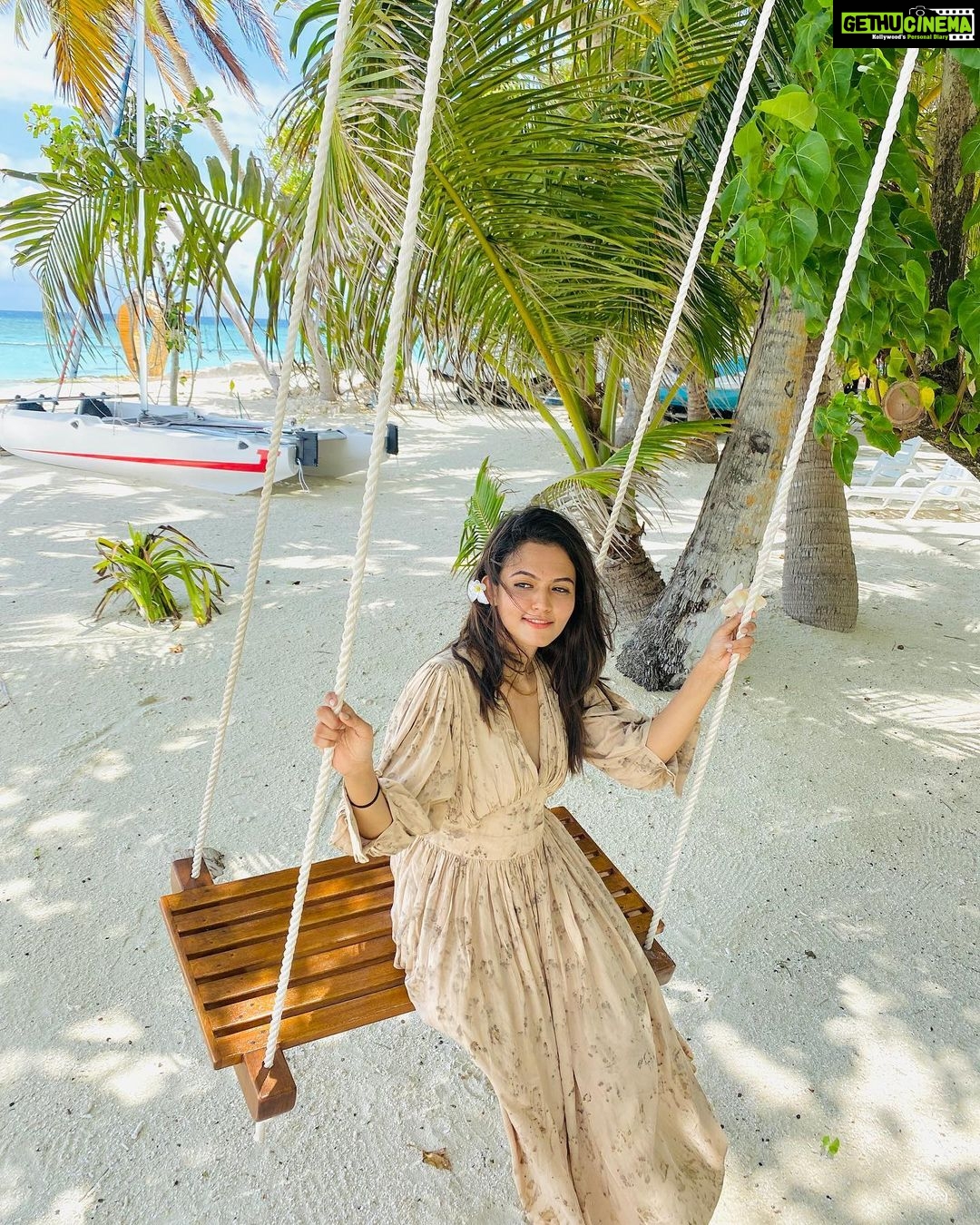 Aparna Das Instagram - Sand between my toes and sunburn on my nose. π Dress @gaia.net.in Styling @style_withandriya @andriya_nunez Travel partner @budgetholidayz . . #maldives #travel #maldivesislands #visitmaldives #beach #maldivesresorts #travelphotography #nature #travelgram #ocean #maldiveslovers #paradise #sea #vacation #sunset #love #maldivesisland #beautifulmaldives #photography #holiday #maldivestrip #indianocean #island #travelblogger #maldivesbeach #islandlife #instagood #ig #maldivesparadise #beachlife #maldives #beach